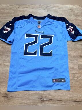 Tennessee Titán Jersey Youth Large Derrick Henry #22